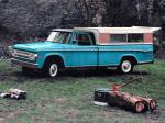 Dodge D100 Sweptline Camper Cap by Winnebago 1970 года